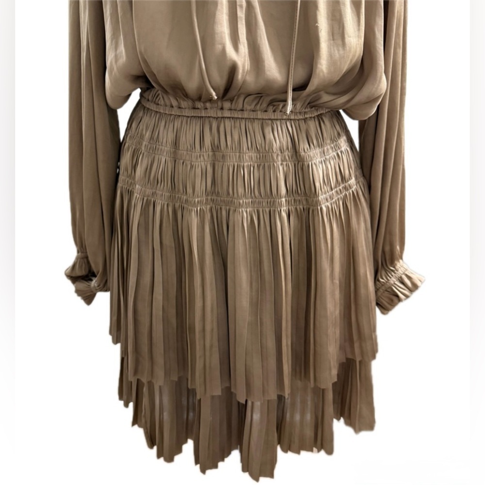 RESET BY JANE FRANKIE DRESS | SIZE: M COLOR: CHOCOLATE - Picture 4 of 8
